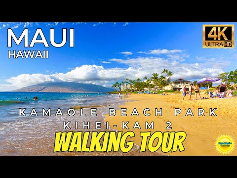 Maui Hawaii Best Beaches - Kihei Kam 2 - Kamaole Beach Park II - #bestbeaches #kihei #maui #hawaii