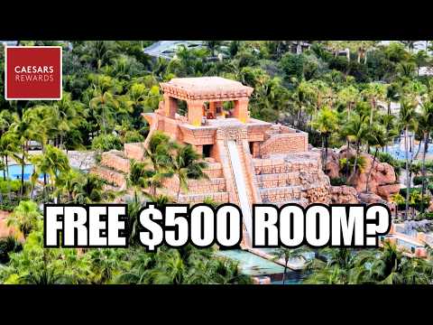 Free Coral Stay at Atlantis Bahamas • Aquaventure Tour &amp; Caesars Rewards Hack