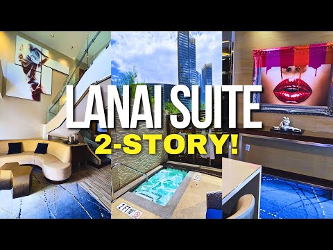 Exclusive 2-Story Lanai Suite Tour at The Cosmopolitan Las Vegas | Private Plunge Pool - Now MGM!