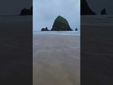 Haystack Rock #shorts Cannon Beach #cannonbeach #haystackrock #oregon #oregoncoast #pacificocean