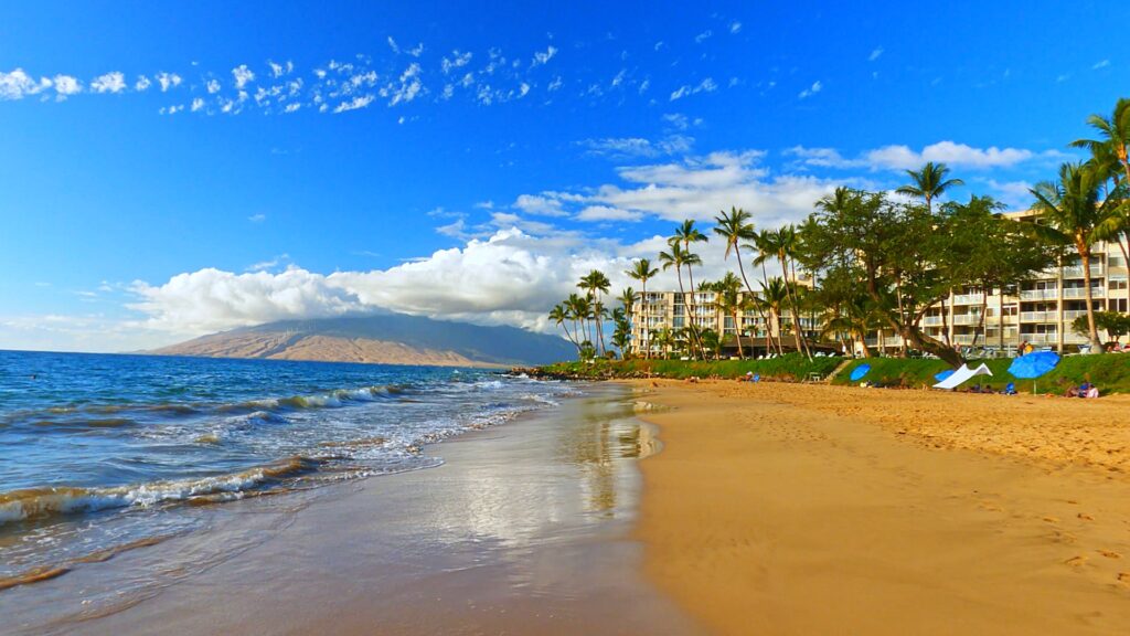 Maui Beach Kihei, HI Cam 2 » Maui Beach Kihei, HI Cam 2