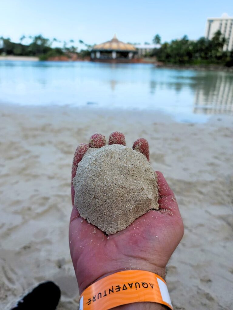 Paradise Lagoon Beach North and South - South Beach Sand Ball 2- Atlantis Bahamas Beaches Ultimate Guide