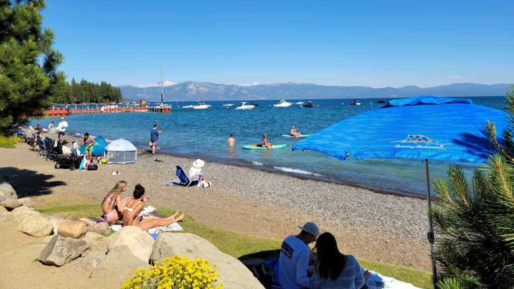 Carnelian Bay Lake Tahoe Carnelian West Beach View