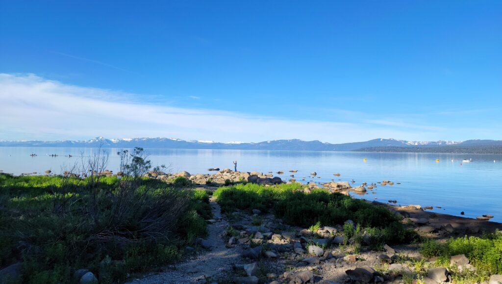 Kings Beach Lake Tahoe Scenic Relaxation