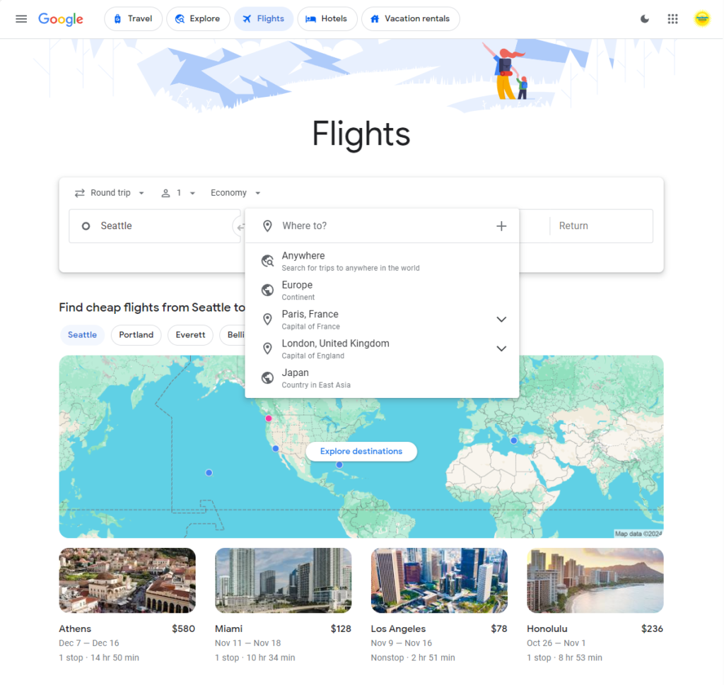 Google Travel Flights | Find Cheap Flights