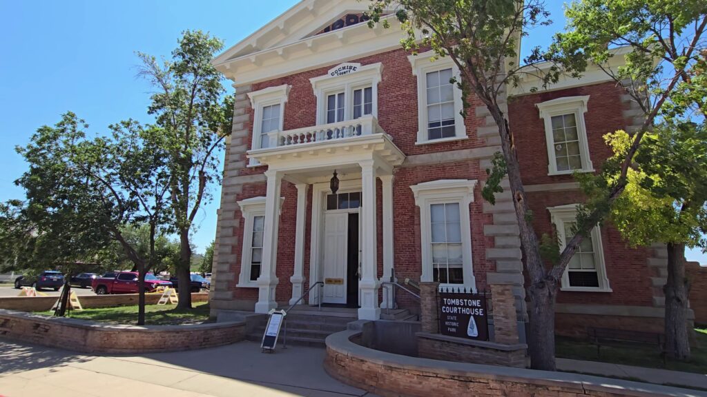 Tombstone Court House Front Entrance