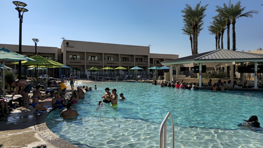 Harrah's Ak-Chin Hotel Pool View Left