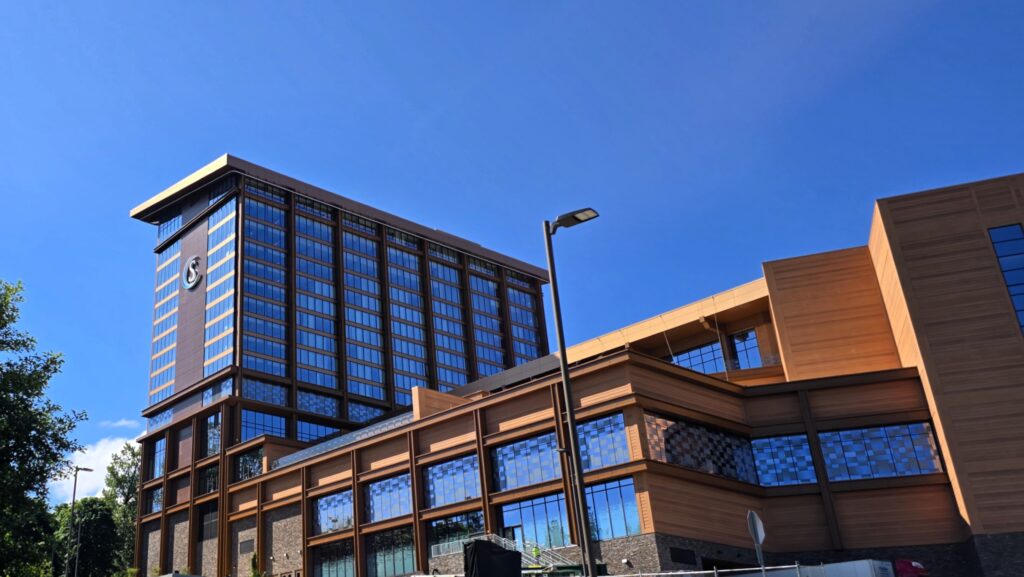 Snoqualmie Casino Hotel Back Side