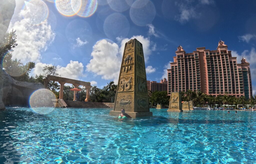 The Baths Colonnade Pool Atlantis Bahamas Aquaventure