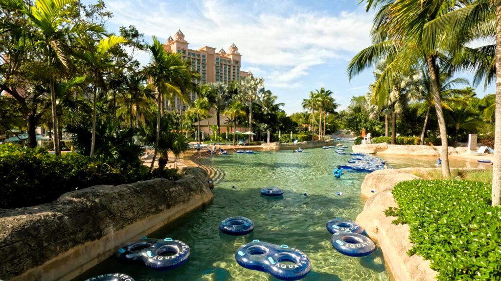Atlantis Bahamas Aquaventure Raging River End