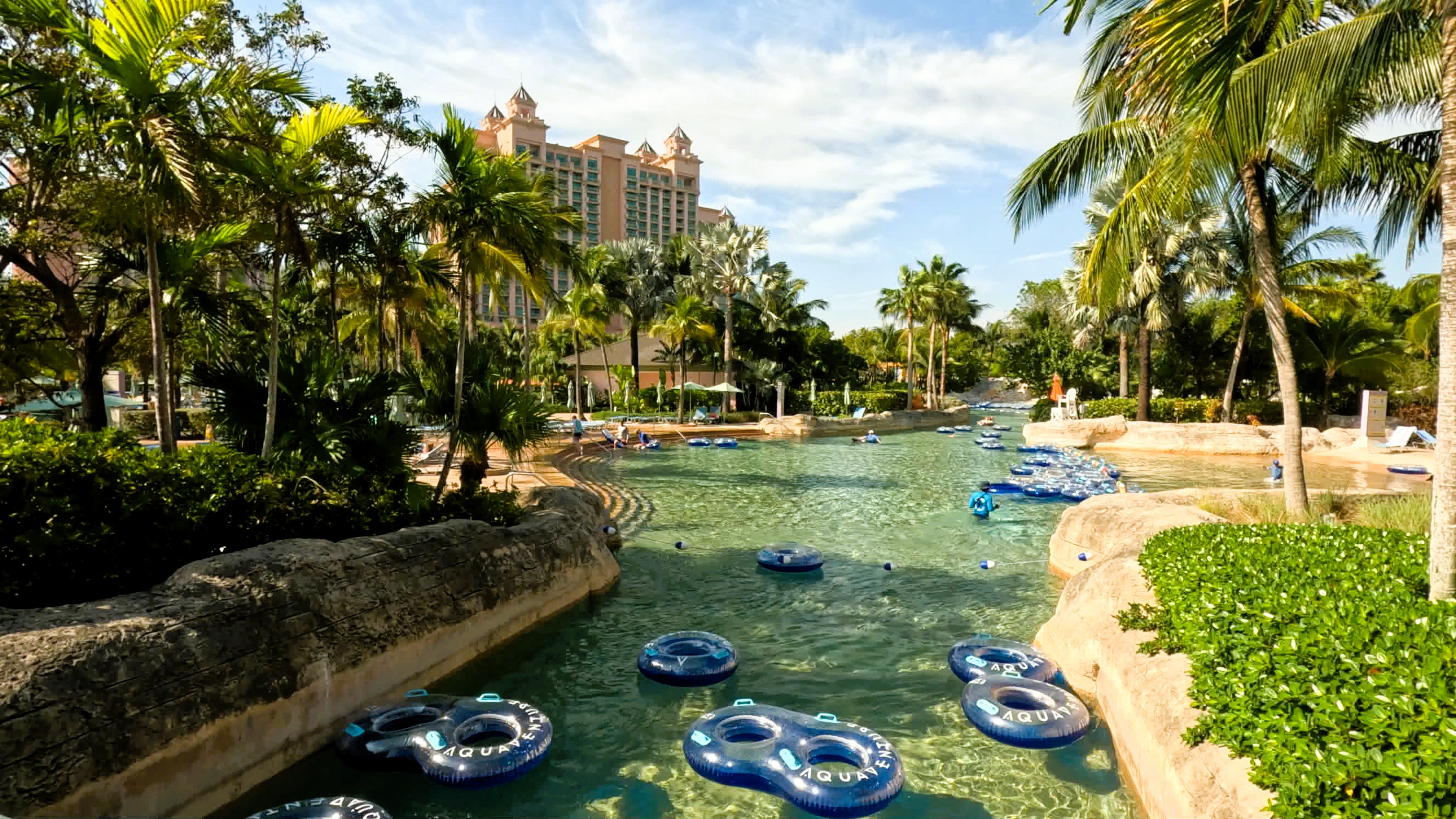 Atlantis Bahamas Aquaventure Raging River End