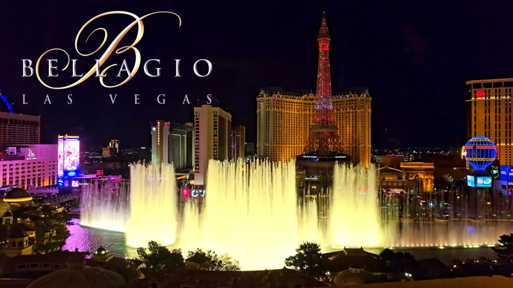 Bellagio Fountain View King View Hero