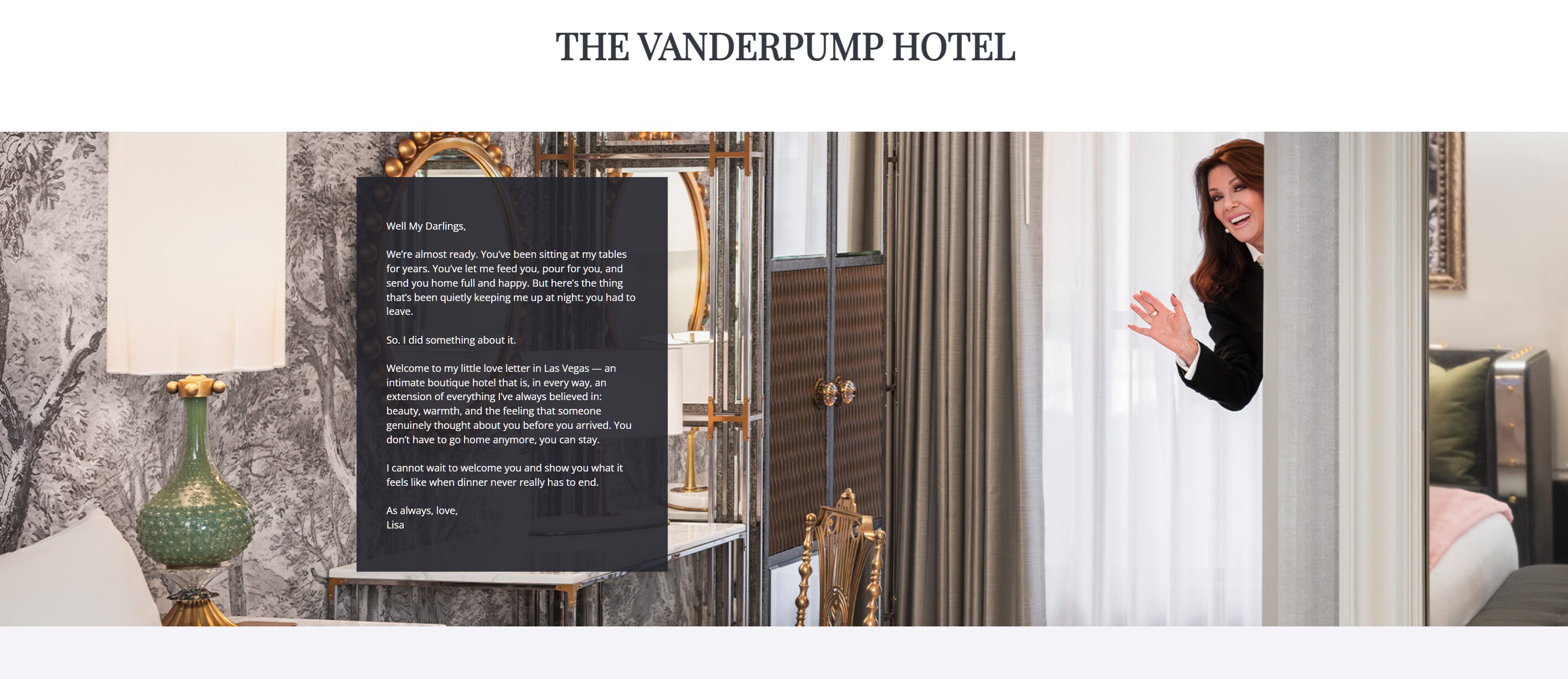 Vanderpump Hotel Las Vegas: Room Tour, Rates & Caesars Rewards 4 Lisa Vanderpump inside The Vanderpump Hotel Las Vegas 2026